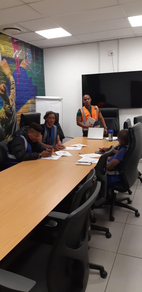 ABC training group during operator coaching